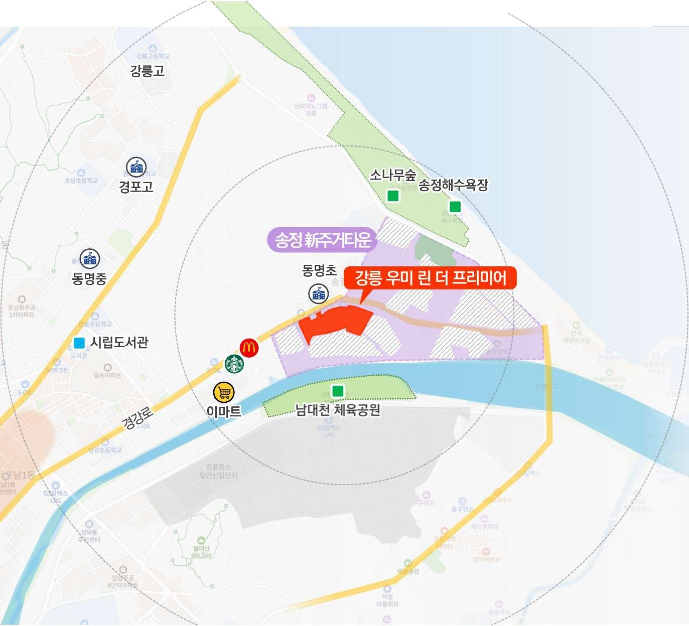입지 환경도